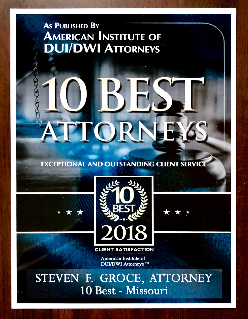 Best DWI/DUI Attorneys, Lawyers Missouri