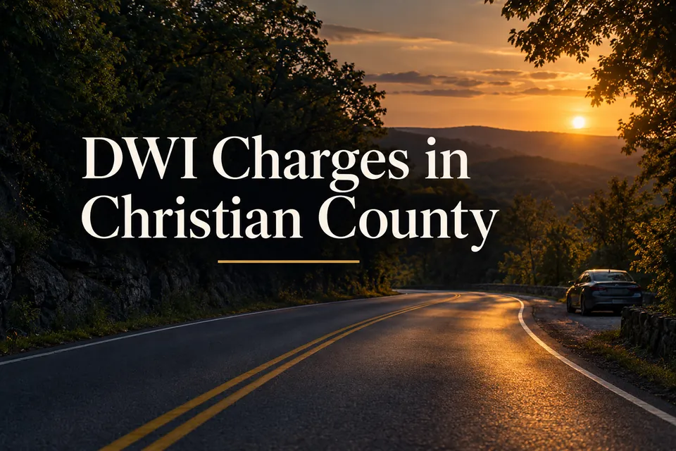DWI Charges in Christian County.