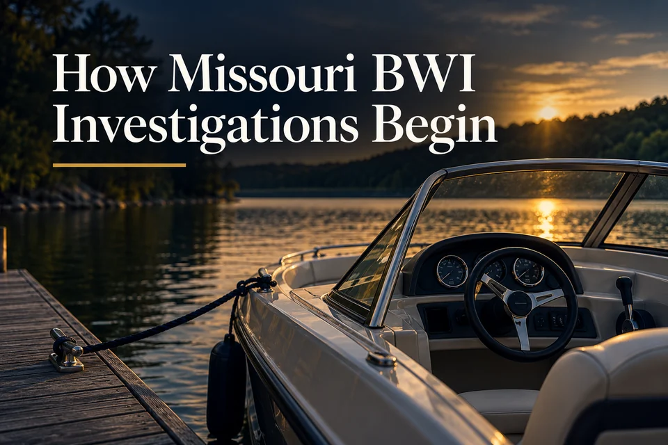 How Missouri BWI Investigations Begin.