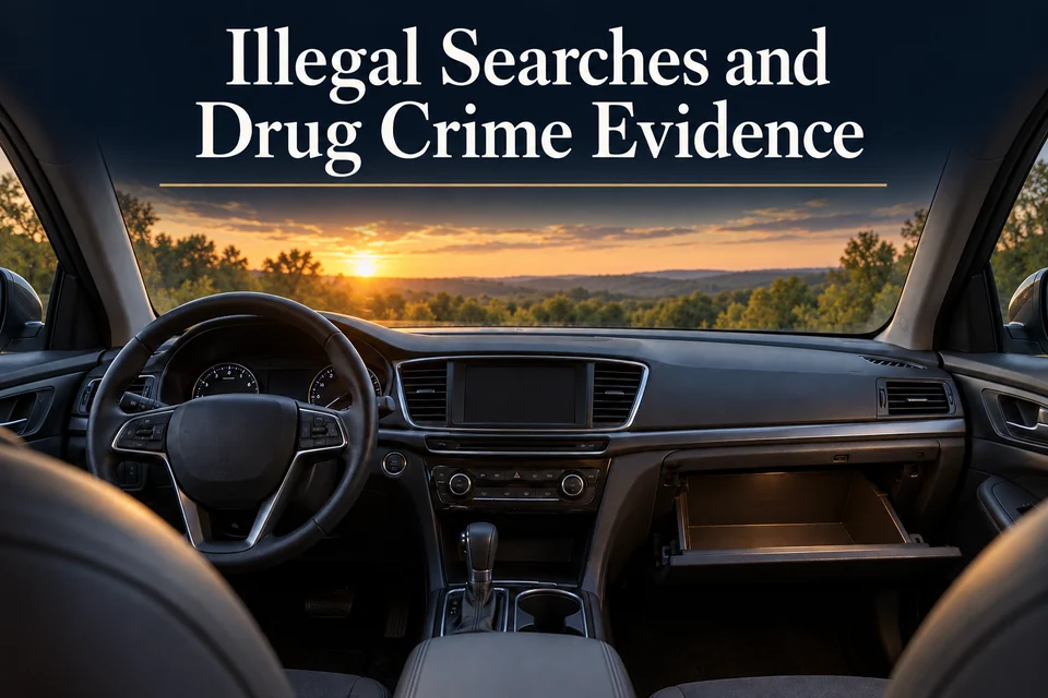Illegal Searches and Drug Crime Evidence.